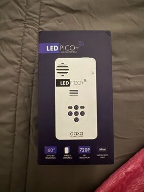 LED PICO+ Mini Projector by aaxa - White